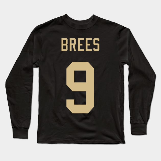 Drew Brees Long Sleeve T-Shirt by telutiga